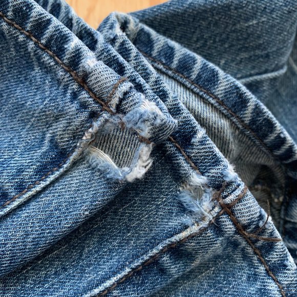 Boys Straight Leg Slim Fit Jeans Black Blue Denim Levi's - Picture 7 of 10